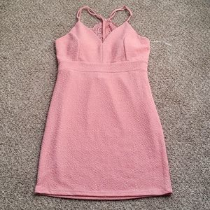 Charlotte Russe Pink Cocktail Dress